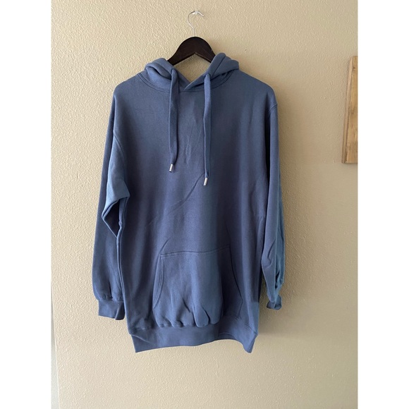 🆕Oversized longline hooded sweater - Picture 4 of 4